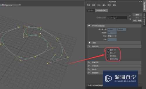 Maya创建nurbs曲线的方法(maya创建曲线的方式)