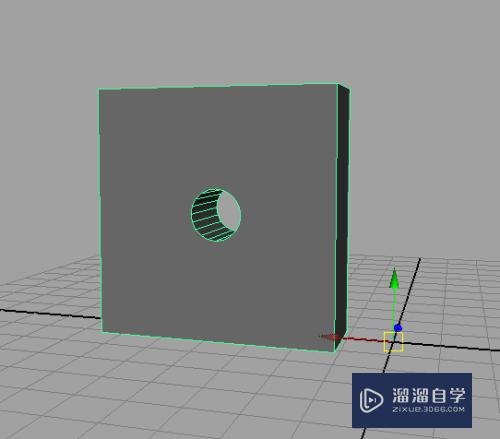 Maya里怎么在模型上打洞(maya怎么打孔)