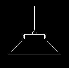 用CAD软件绘制吊灯的方法