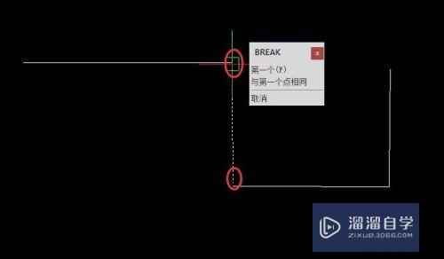 CAD中怎么用打断命令(cad怎么使用打断命令)