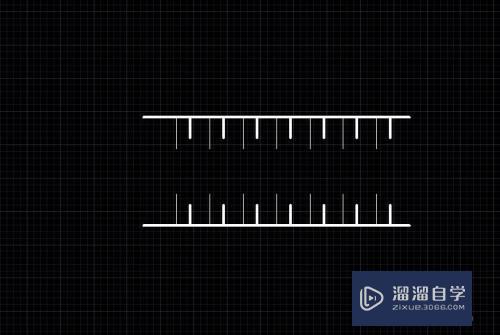 如何使用CAD做出坑塘、沟坎等地物的示坡线？