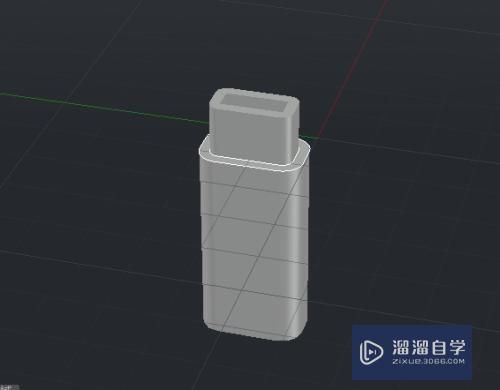 CAD怎么创建u盘模型(cad怎么创建u盘模型图)