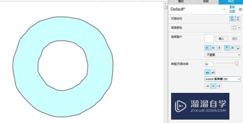 Axure怎么绘画漂亮游泳圈图形(axure怎么画泳道图)