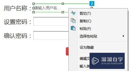 Axure文本输入框信息重置功能教程(axure文本框输入文字)