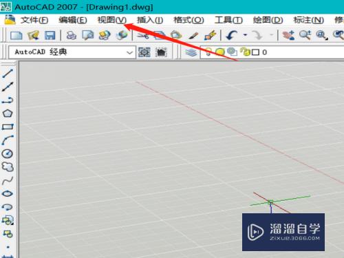 CAD怎么切换到二维界面(cad怎么切换到二维界面上)