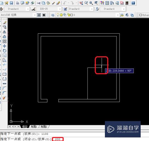 CAD2008房里结怎么画(cad怎样画房间结构图)