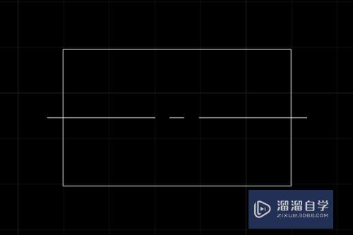 CAD怎么给矩形创建中心线(cad如何绘制矩形中心线)