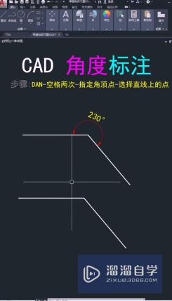 CAD角度怎么进行标注(cad角度怎么进行标注的)