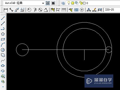 CAD直线和圆工具怎么画出复杂图形