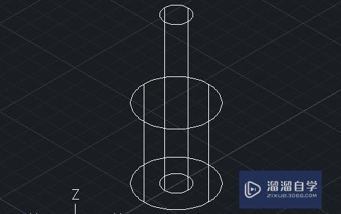 CAD怎样绘制空心的圆柱体(cad怎样绘制空心的圆柱体图)