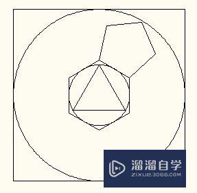 AutoCAD中正多边形的实际应用—画出雕花纹图案