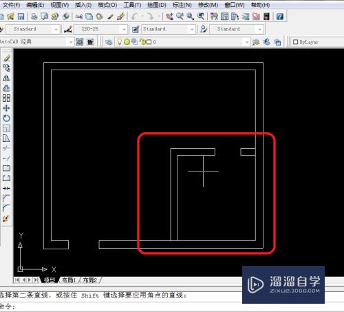 CAD2008房里结怎么画(cad怎样画房间结构图)