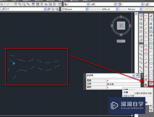 CAD怎么绘制消失河段(cad怎么绘制消失河段图纸)