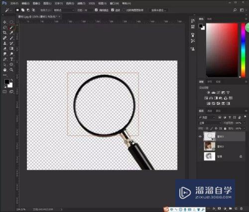 怎么用photoshop制作放大镜效果(ps如何做放大镜的效果)