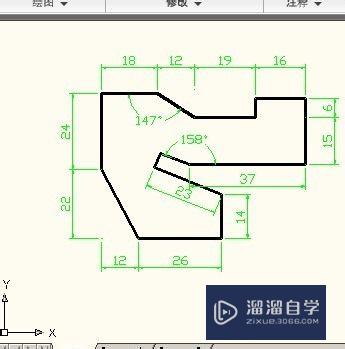 <esred>CAD</esred>怎么用坐标的正负、<esred>角度</esred>的正负关系<esred>作图</esred>？