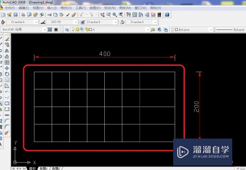 CAD 2008自学教程：[10]CAD 偏移工具怎么用？