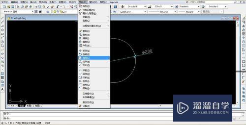 CAD怎么用缩放命令来放大圆形(cad怎么用缩放命令来放大圆形图形)