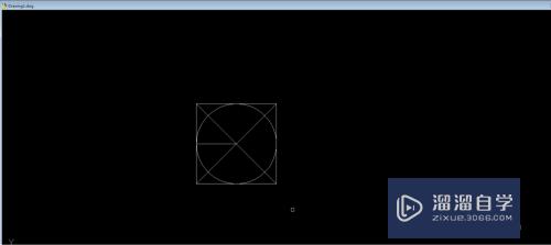 CAD正方形中怎么画出内切圆(cad画正方形内切圆怎么画)