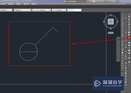 CAD如何绘制墙壁密封单极开关(cad墙体闭合)