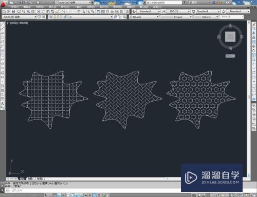 CAD制作自定义填充图案