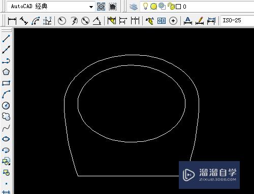 CAD如何绘制洗手池图？