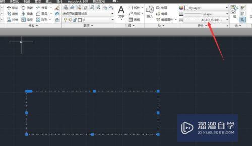 CAD 2014如何修改线形？