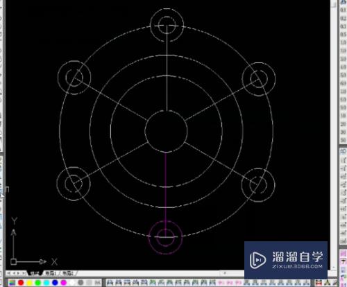 CAD图形怎么进行环形镜像排列