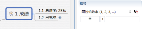 XMind怎么给主题编上编号(xmind如何在主题外添加文字)