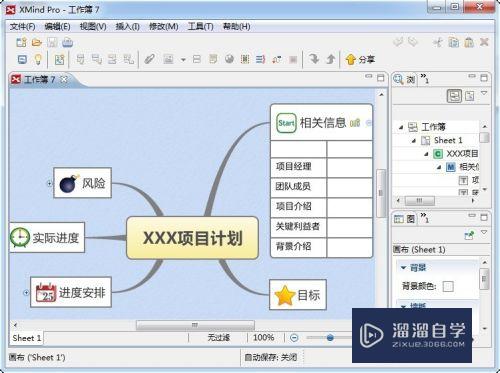 XMind创建和使用思维导图模板的方法(xmind如何做思维导图)