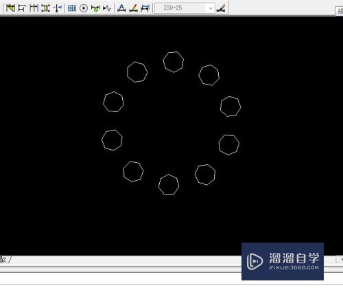 CAD如何快速环形阵列图形(cad怎么环形阵列快捷键)