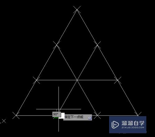 CAD怎么画一个三菱标志(cad怎么画一个三菱标志图)