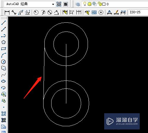 CAD怎样用用移动工具移动圆位置？