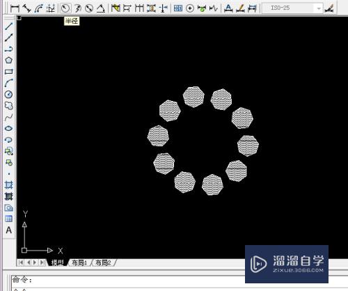 CAD如何快速环形阵列图形(cad怎么环形阵列快捷键)