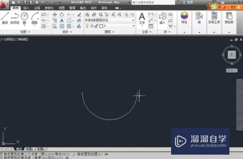 CAD中怎么简单的画圆弧(cad中怎样画圆弧)