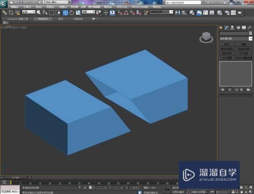 3DMax模型怎么进行切割分离