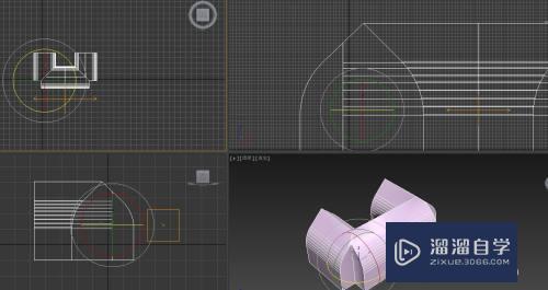 3DMax拱顶模型怎么做？