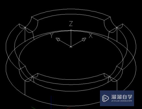 如何用CAD三维造烟灰缸？