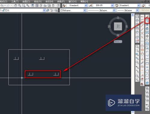 如何使用CAD绘制旱地图示？