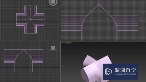 3DMax拱顶模型怎么做？