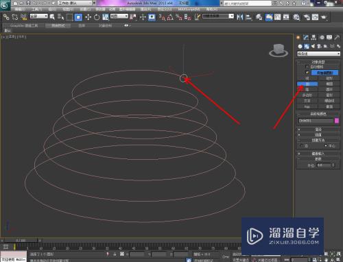 3DMax怎么绘制螺旋体？