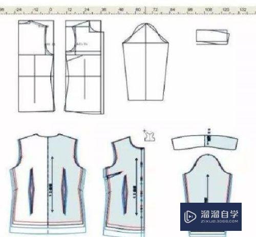 服装CAD如何画男衬衣版型结构图(服装cad如何画男衬衣版型结构图片)