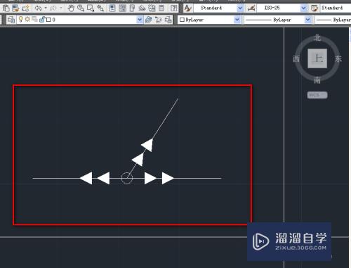 使用CAD的多段线绘制架空输电线图示