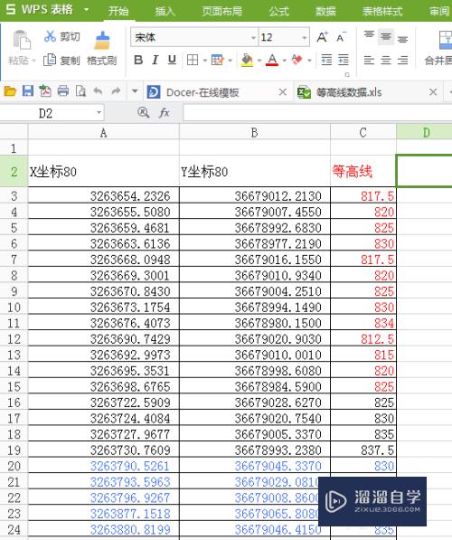 SUrfer的等高线图怎么导入CAD(surfer绘制等高线图)