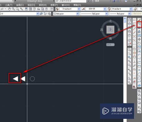 使用CAD的多段线绘制架空输电线图示