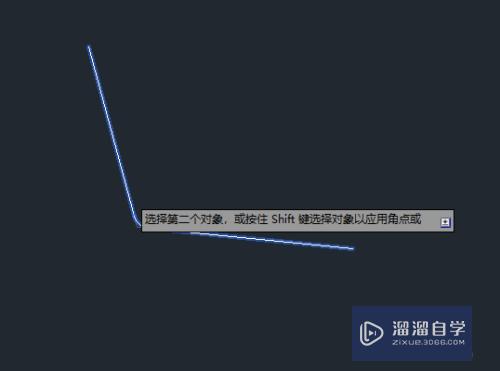 CAD2018中钝角怎么变成圆角(cad怎么把钝角变成圆角)