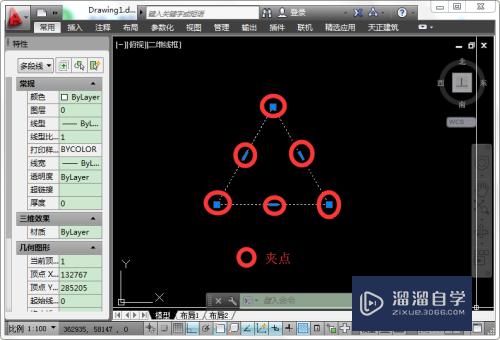 CAD夹点编辑高级教程(cad夹点编辑功能怎么用)