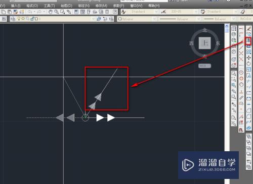 使用CAD的多段线绘制架空输电线图示