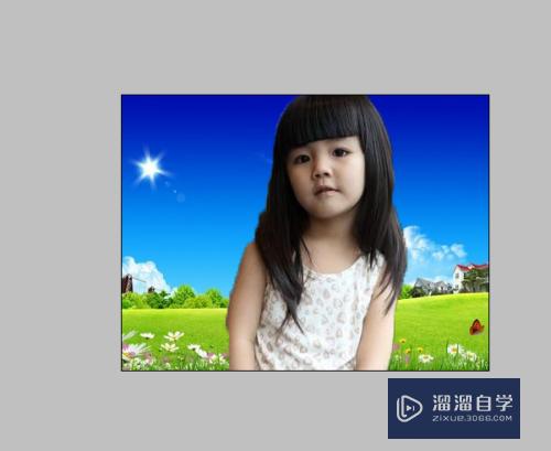 怎么用Photoshop为人物换一个背景(用ps怎么把人物换一个背景)