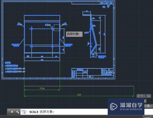 怎么把PDF转化成CAD中DWg格式并调节到正确比例？