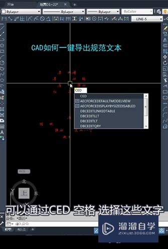CAD如何一键导出规范文本？
